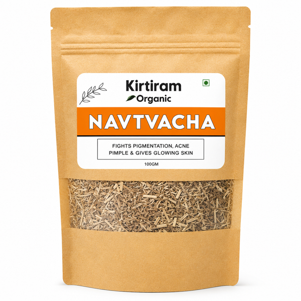 Kirtiram Organic NAVTVACHA FIGHTS PIGMENTATION, ACNE PIMPLE & GIVES GLOWING SKIN